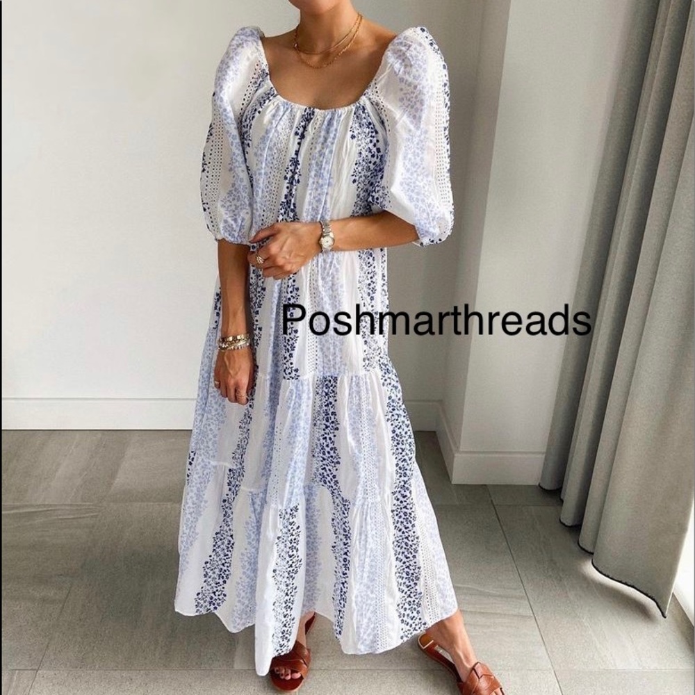 Zara bloggers fave embroidered eyelet dress - Picture 4 of 16